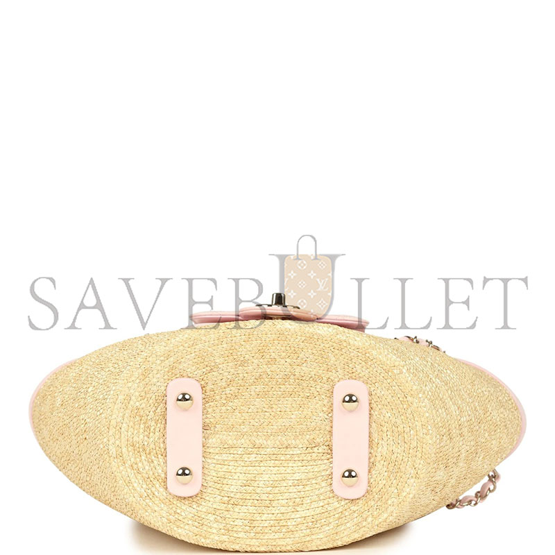 CHANEL MASTER SMALL WOVEN BASKET SHOPPING BAG (36*18*12cm) 